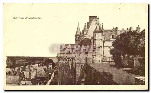 Cartes postales Chateau d&#39Amboise