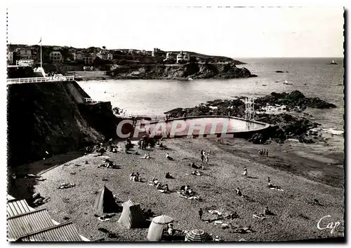 Cartes postales moderne St quay Portrieux Le Grande Piscine et les rochers du Chateau