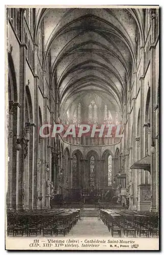 Ansichtskarte AK Vienne Cathedrale Saint Maurice Interieur