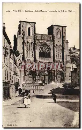 Cartes postales Vienne Cathedrale Saint Maurice