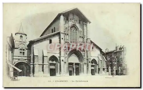 Cartes postales Chambery La Cathedrale