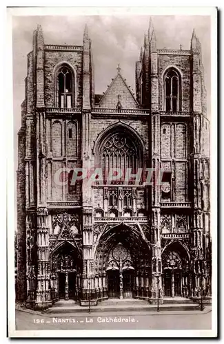 Cartes postales Nantes La Cathedrale