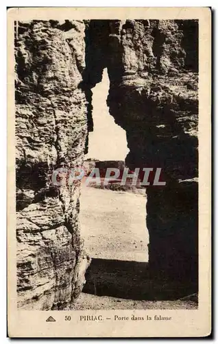 Cartes postales Piriac Porte dans la Falaise