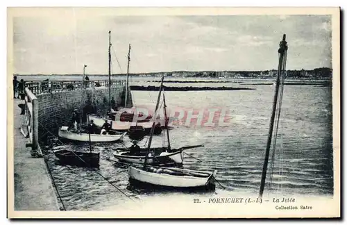 Cartes postales Pornichet La Jetee Bateaux