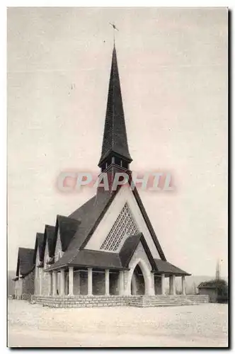 Ansichtskarte AK Eglise N D Du Leman Maurice Novarina Vongy Thonon Les Bains