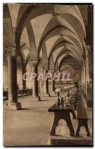 Ansichtskarte AK Les stalles du Choeur de l&#39Abbaye St pierre de Solesmes Sarthe