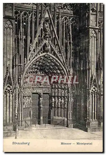 Cartes postales Strasbourg Munster