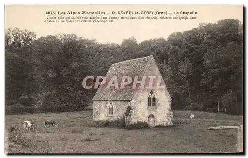 Ansichtskarte AK Les Alpes Mancelles St Ceneri de Gere La Chapelle