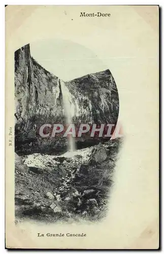 Cartes postales Mont Dore La Grande Cascade