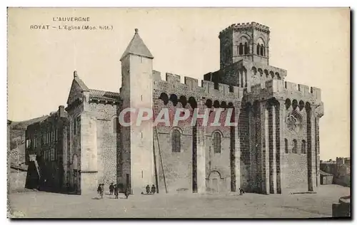 Cartes postales L&#39Auvergne Royat L&#39Eglise