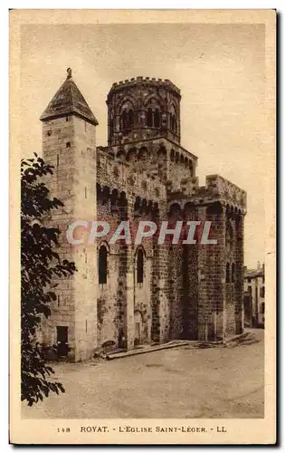 Cartes postales Royat L&#39Eglise Saint Leger