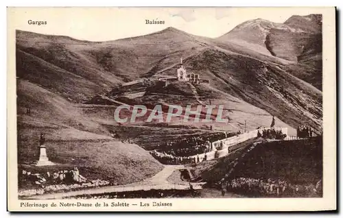 Cartes postales Gargas Baisses Pelerinage de Notre Dame de la Salette Les Daisses