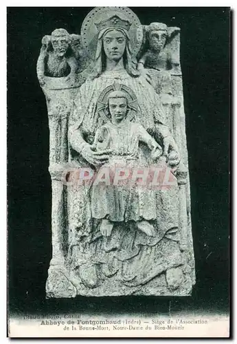 Cartes postales Abbaye de Fontgombaud Siege de l'Association de la bonne mort