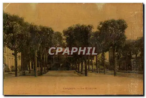 Cartes postales Langeais Le Kiosque (carte toilee)