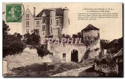 Ansichtskarte AK Preuilly sur Claise Le Chateau