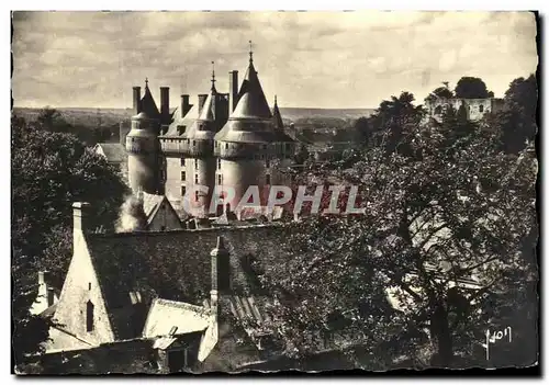 Moderne Karte Langeais Le Chateau Facade Nord