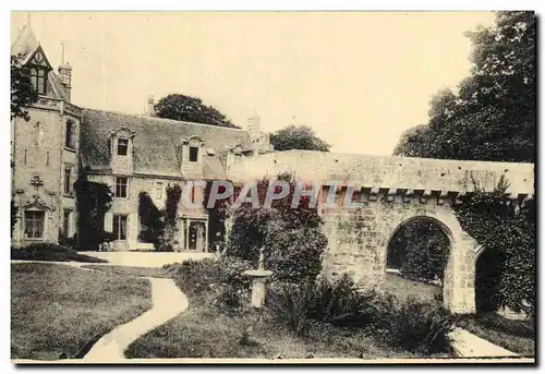 Cartes postales Les Chateaux de Bretagne Riviere de Quimper Keraval