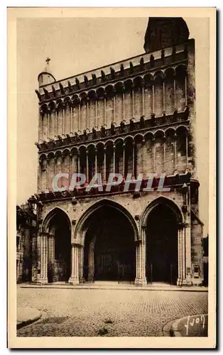 Cartes postales Dijon Facade De l&#39Eglise Notre Dame