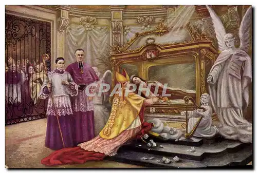 Cartes postales Devant La Chasse De Ste Therese De L'Enfant Jesus Ange Lisieux