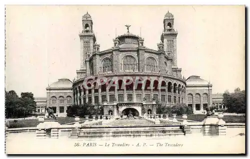 Cartes postales Paris Le Trocadero