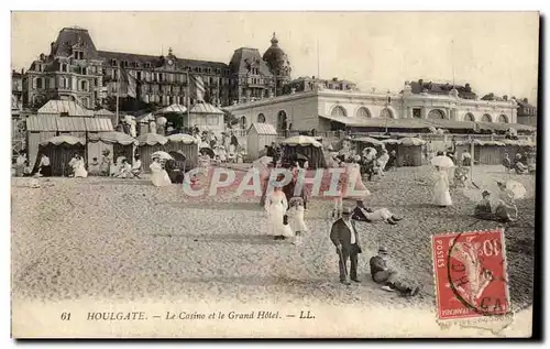 Cartes postales Houlgate Le Casino et le Grand Hotel