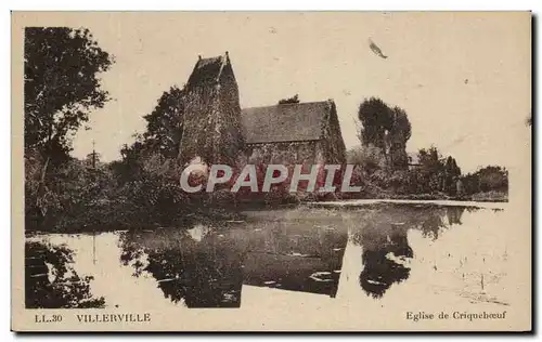 Cartes postales Villerville Eglise de Criqueboeuf