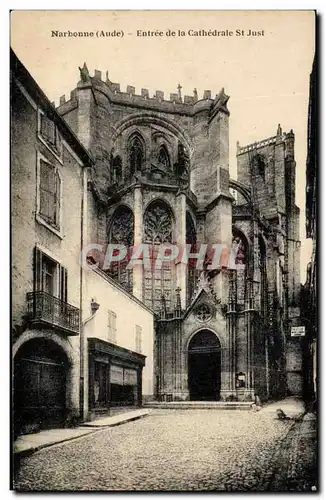 Cartes postales Narbonne Entree de la Cathedrale St Just