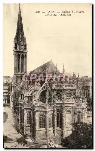 Cartes postales Caen Eglise St Pierre