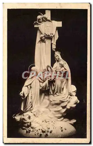 Cartes postales Groupe Sculpte dominant le Maitre Autel dans la Chapelle des Carmelites de Lisieux