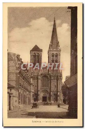 Cartes postales Lisieux Cathedrale St pierre