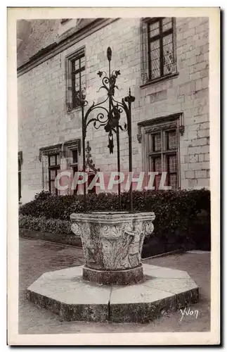 Cartes postales Chateau De Chaumont Sur Loire Le vieux Puits