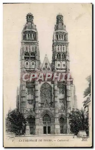 Cartes postales Cathedrale De Tours Cathedrale