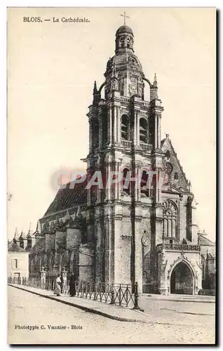 Cartes postales Blois La Cathedrale