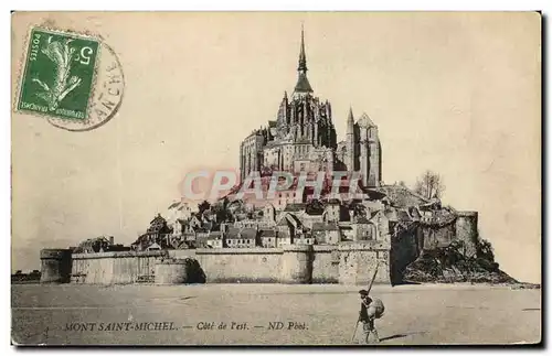 Cartes postales Le Mont Saint Michel Cote De L&#39Est