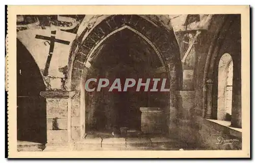 Cartes postales Gargilesse Eglise La Crypte
