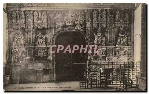 Cartes postales Quimperle Le Retable de Sainte Croix