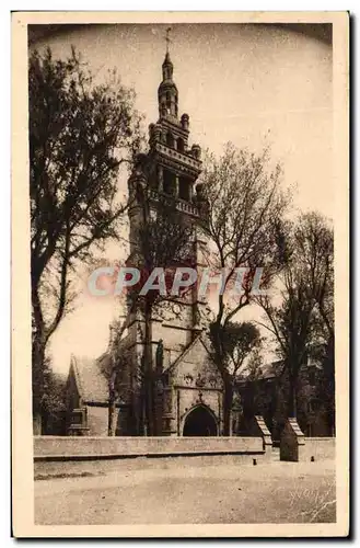 Ansichtskarte AK Cote De Granit Roscoff Eglise Notre Dame