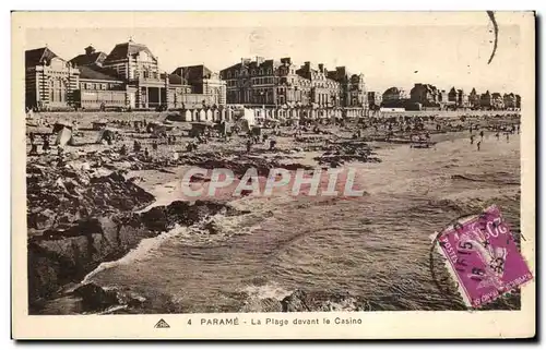 Cartes postales Parame La Plage devant le Casino