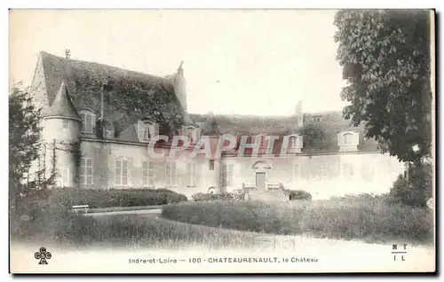 Ansichtskarte AK Intre et Loire Chateaurenault le Chateau