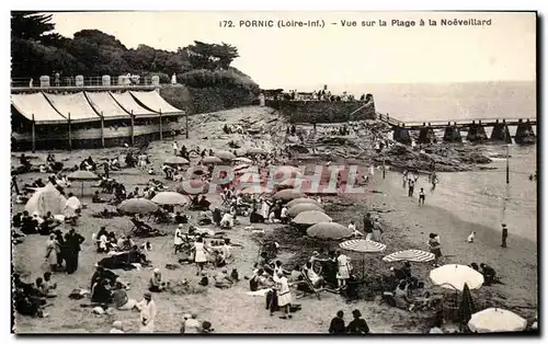 Ansichtskarte AK Pornic Vue sur La Plage A La Noeveillard