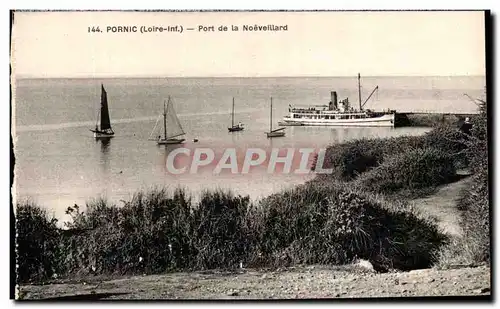 Cartes postales Pornic Port De La Noeveillard Bateau