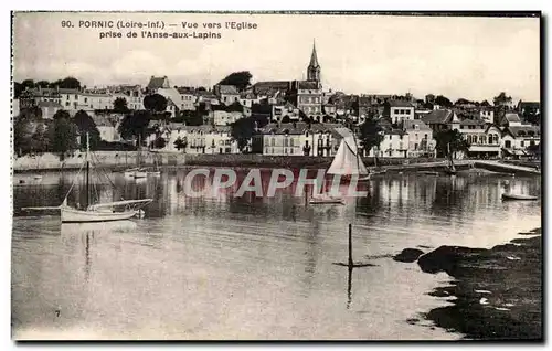 Ansichtskarte AK Pornic Vue Vers Prise De l&#39Anse Aux Lapins