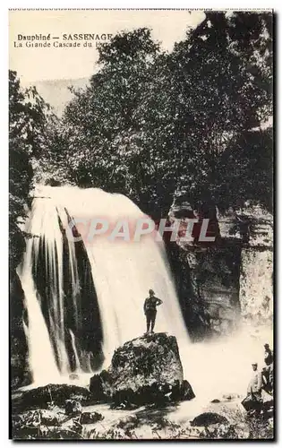 Cartes postales Dauphine Sassenage La Grande Cascade