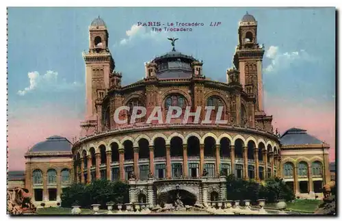 Cartes postales Paris La Trocadero