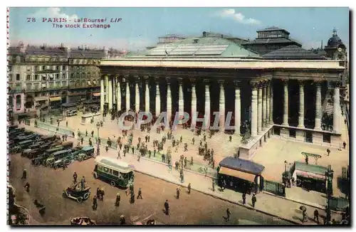 Cartes postales Paris Le Bourse