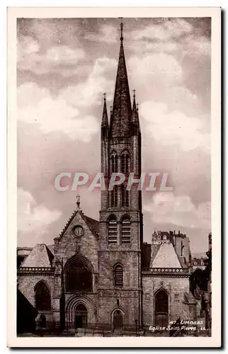 Ansichtskarte AK Limoges Eglise Saint Pierre