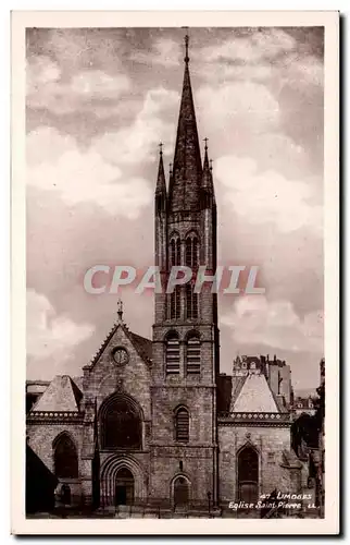 Cartes postales Limoges Eglise Saint Pierre