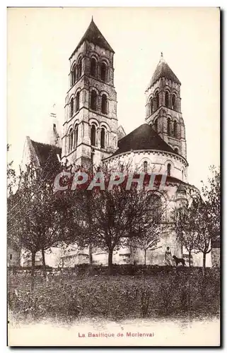 Cartes postales La Basilique De Morienval