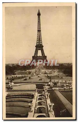 Ansichtskarte AK Paris En Flanant La Tour Eiffel