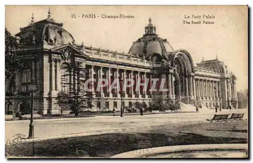 Cartes postales Paris Champs Elysees Le Petit Palais